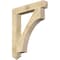Ekena Millwork Westlake Arts & Crafts Rough Sawn Bracket, Douglas Fir, 6"W x 40"D x 48"H BKT06X40X48WTL03RDF - alternate 1